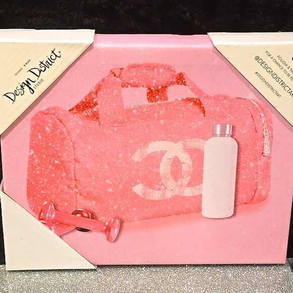 Design District Working Out w/Chanel Canvas Wall Decor - Picture 2 of 5